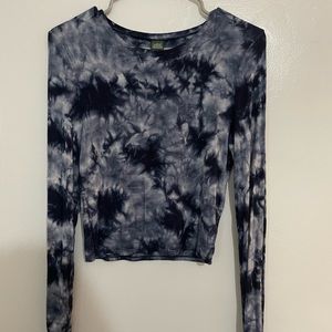Target brand wild fable blue Ty dye long sleeve. Very soft and cool